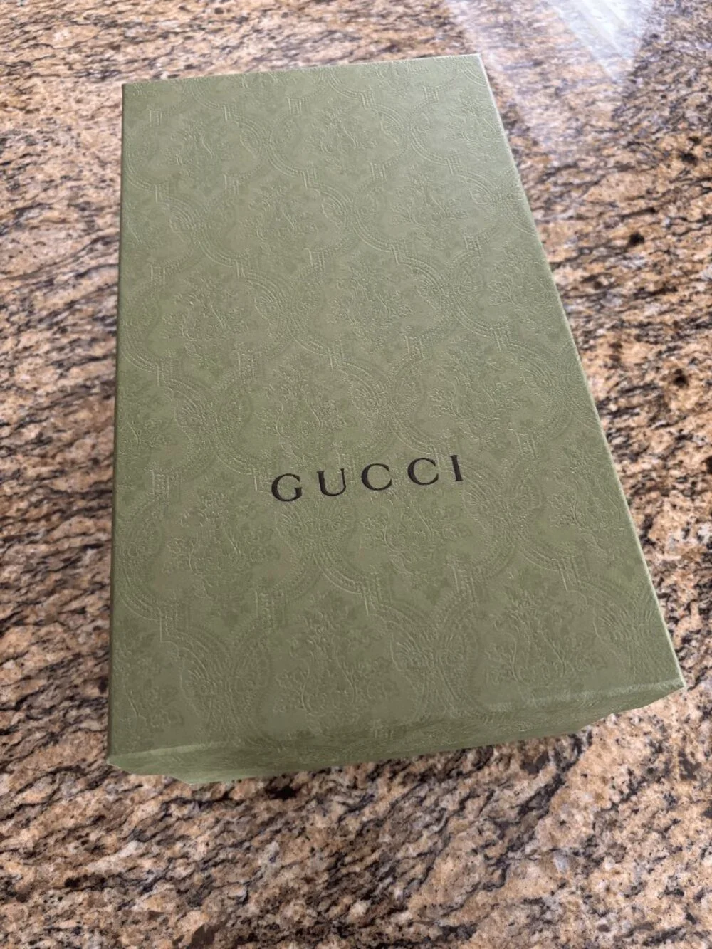 Gucci Men's Green Suede Loafers Size 12.5